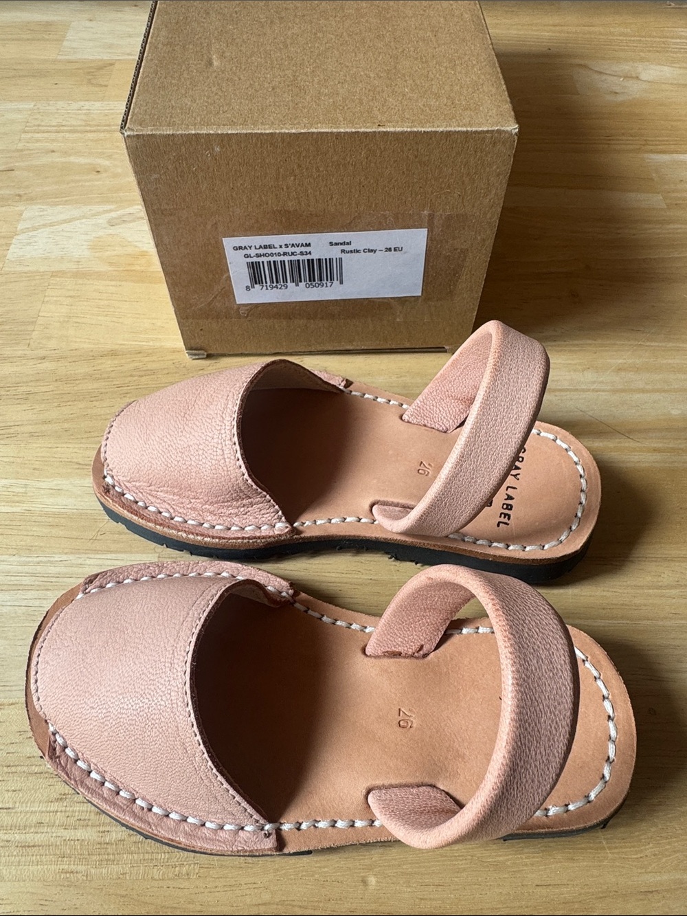 Gray Label x S'avam Toddler Sandal - Sz 26